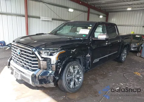 2023 Toyota Tundra Hybrid Capstone z USA, uszkodzony, nr VIN 5TFVC5DB2PX026333